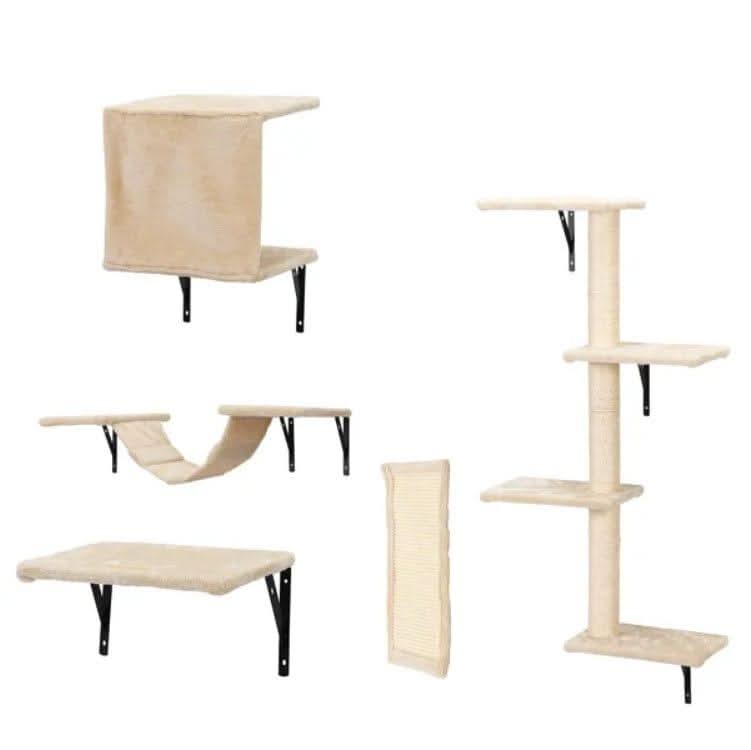 5 Pcs Wall Mounted - Pawtastic Pet Supplies