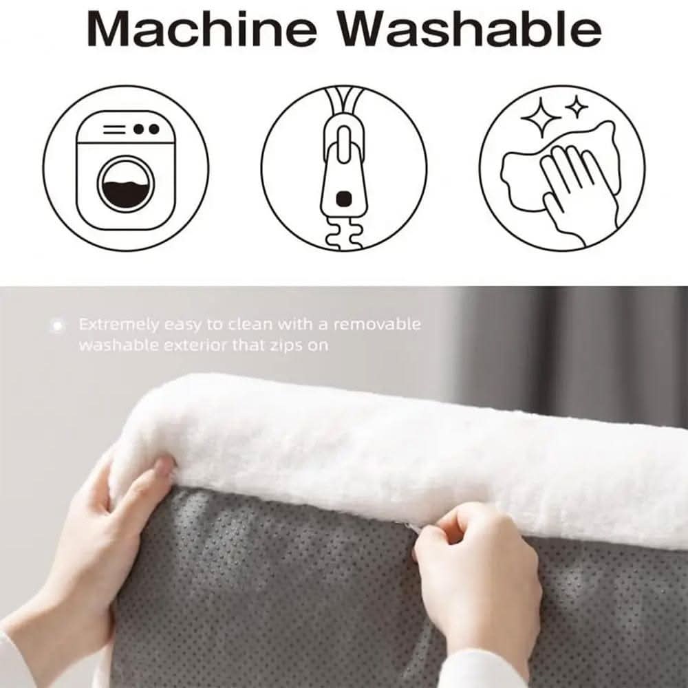 Cozy Plush Pet Sofa Bed with Detachable Washable Cover