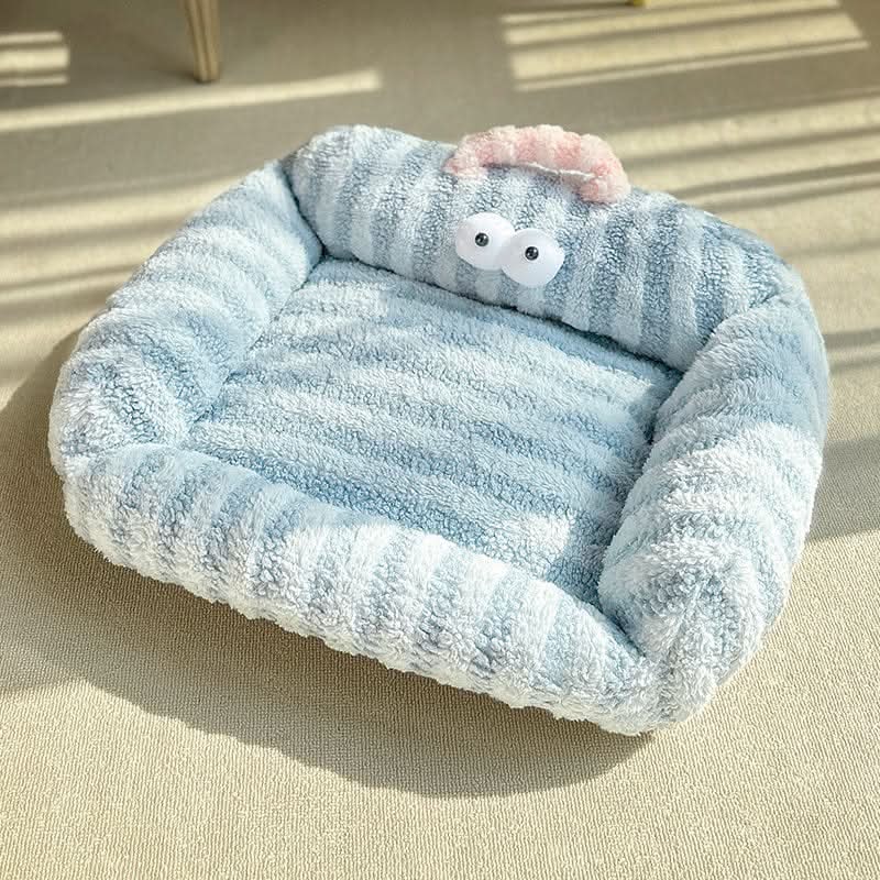 Cozy Winter Pet Sofa Bed for Small & Medium Dogs, Soft Cushion Kennel Mat for Puppies - Pawtastic Pet Supplies