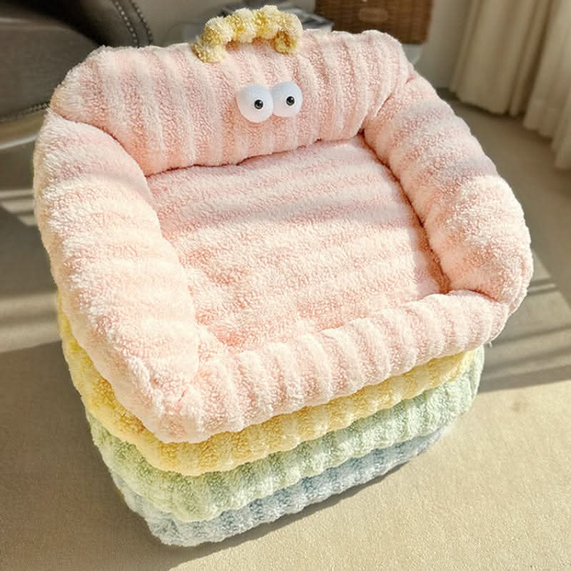 Cozy Winter Pet Sofa Bed for Small & Medium Dogs, Soft Cushion Kennel Mat for Puppies - Pawtastic Pet Supplies