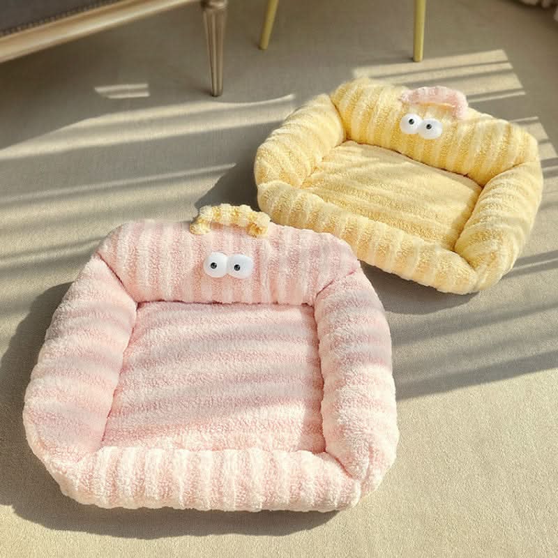 Cozy Winter Pet Sofa Bed for Small & Medium Dogs, Soft Cushion Kennel Mat for Puppies - Pawtastic Pet Supplies