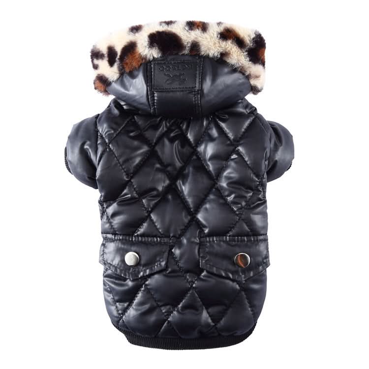 Cross - border pet supplies pet clothes dog clothes autumn and winter fur collar coat pet dog clothing