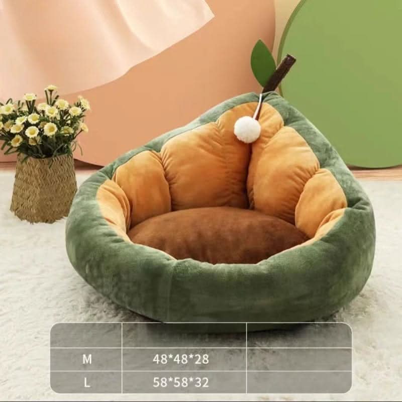 Cute Cat Kitten House Warm Soft Winter Cotton Pet Dog Cat Bed Kennel Cozy Nest