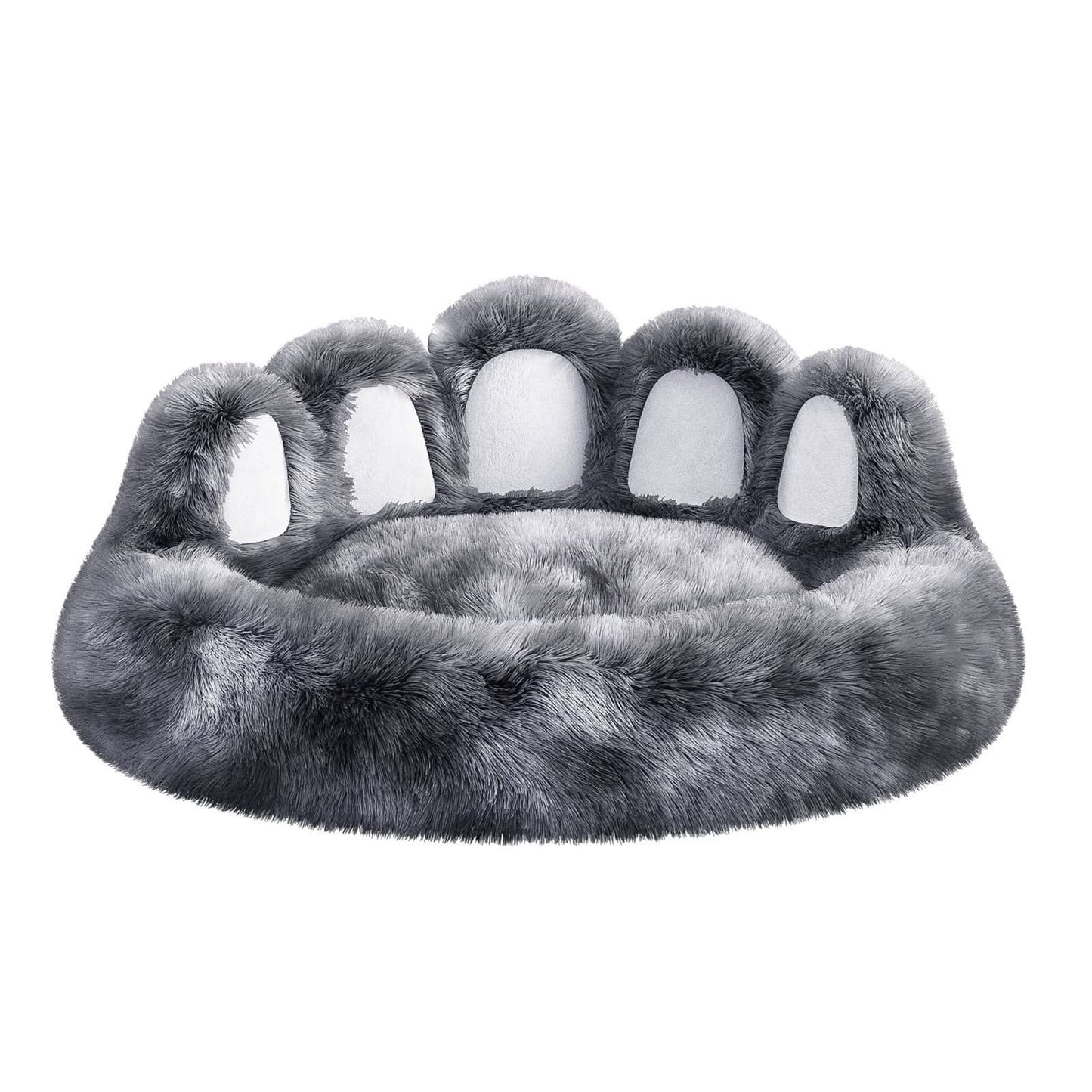 Digger's Accessory Adorable Bear Paw-Shaped Plush Pet Bed, Cozy Sofa for Small & Medium Dogs and Indoor Cats"
