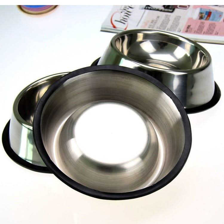 Classic Stainless Steel Bowls - Pawtastic Pet Supplies