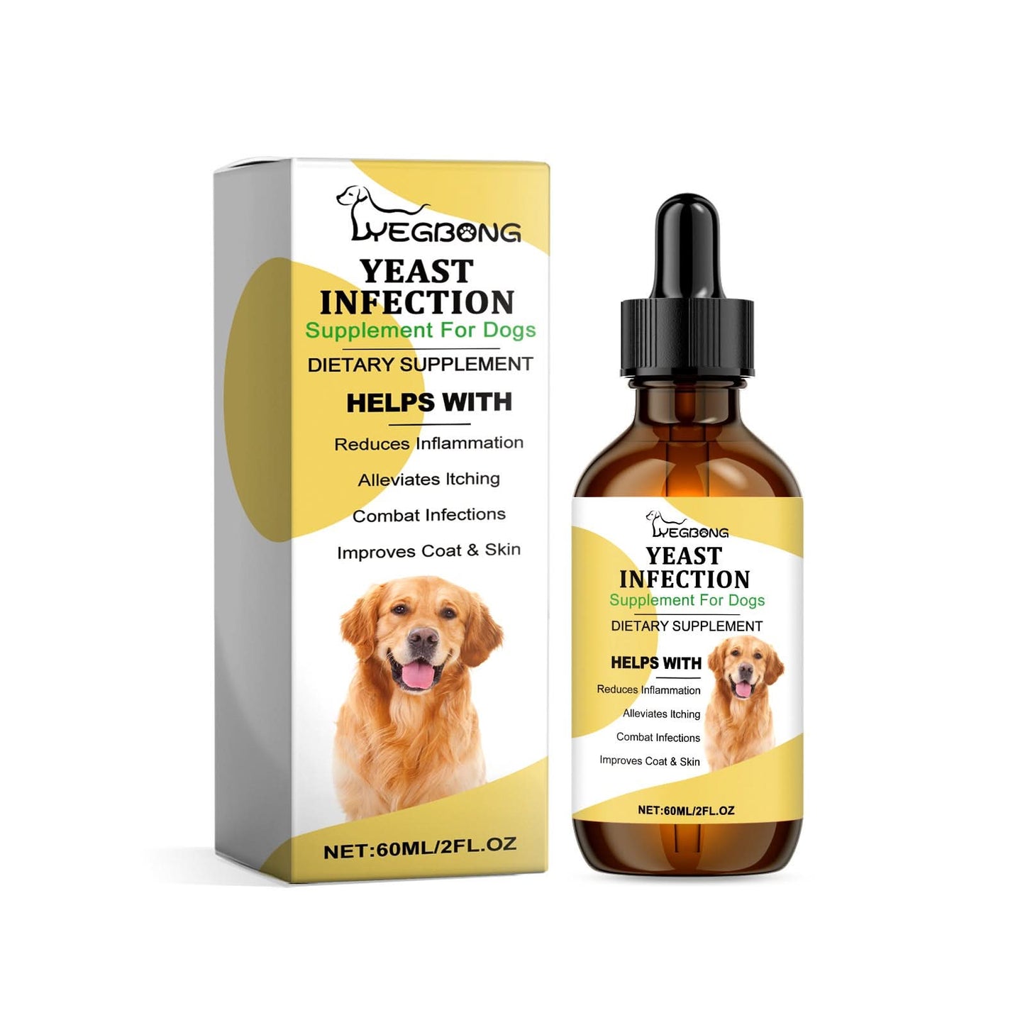 Herbal Yeast Supplement For Relieving Pet External Skin Care - Pawtastic Pet Supplies