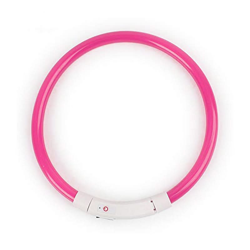 LED Luminous Silicone Collar Pet Collar - Pawtastic Pet Supplies