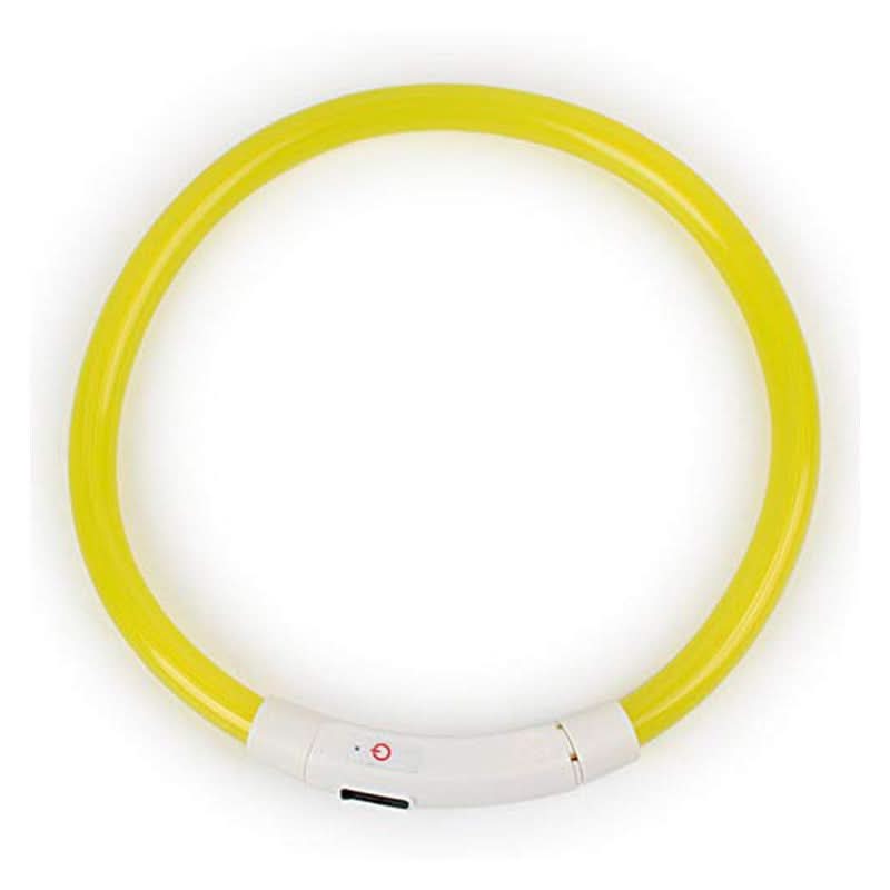 LED Luminous Silicone Collar Pet Collar - Pawtastic Pet Supplies