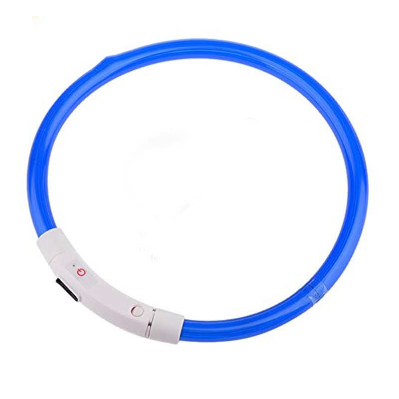 LED Luminous Silicone Collar Pet Collar - Pawtastic Pet Supplies