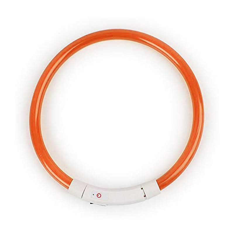LED Luminous Silicone Collar Pet Collar - Pawtastic Pet Supplies