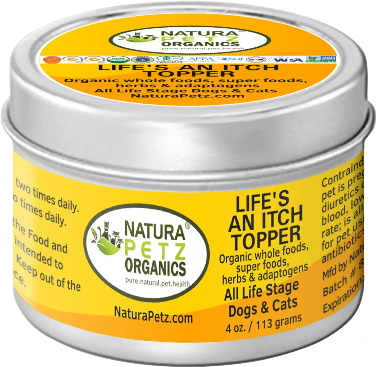 Lifes An Itch! Anti - Allergy Flavored Meal Topper For Dogs & Cats* - Pawtastic Pet Supplies
