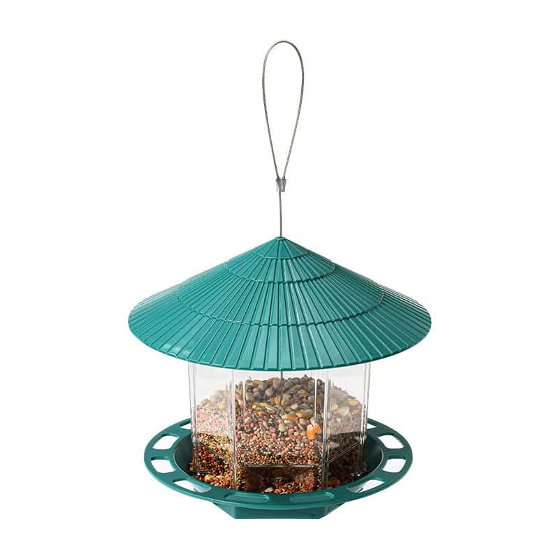 Outdoor Garden Hanging Transparent Bird Feeder - Pawtastic Pet Supplies
