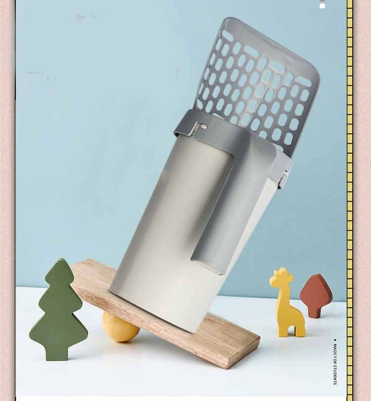 Removable Plastic Integrated Cat Litter Scoop Set - Pawtastic Pet Supplies