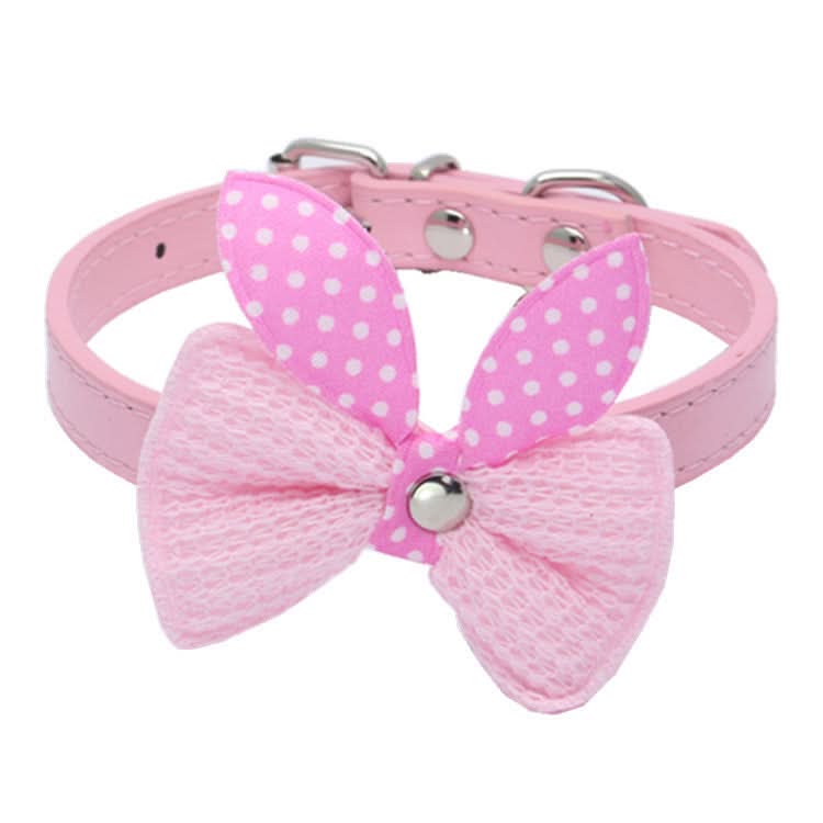 Wool Knitted Bow Pet Collar - Pawtastic Pet Supplies