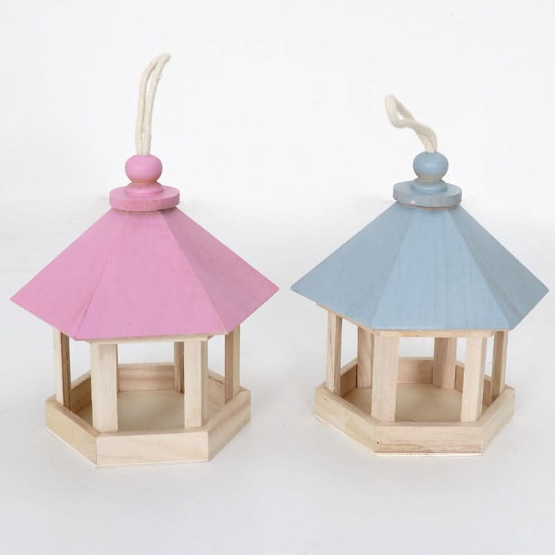 Wooden Birdhouse Paulownia Bird Feeder