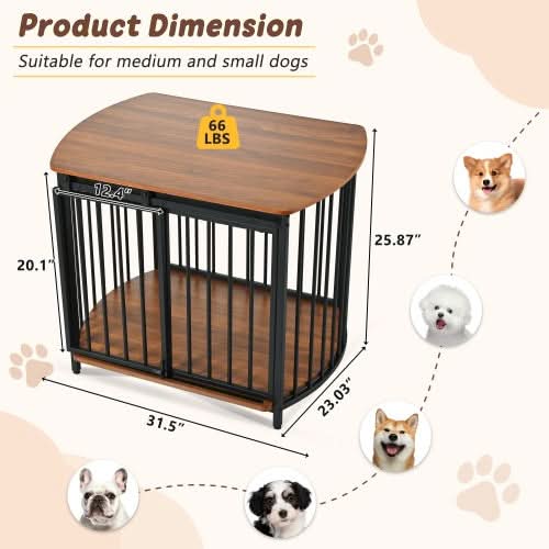 31.5 Furniture Style Dog Crate
