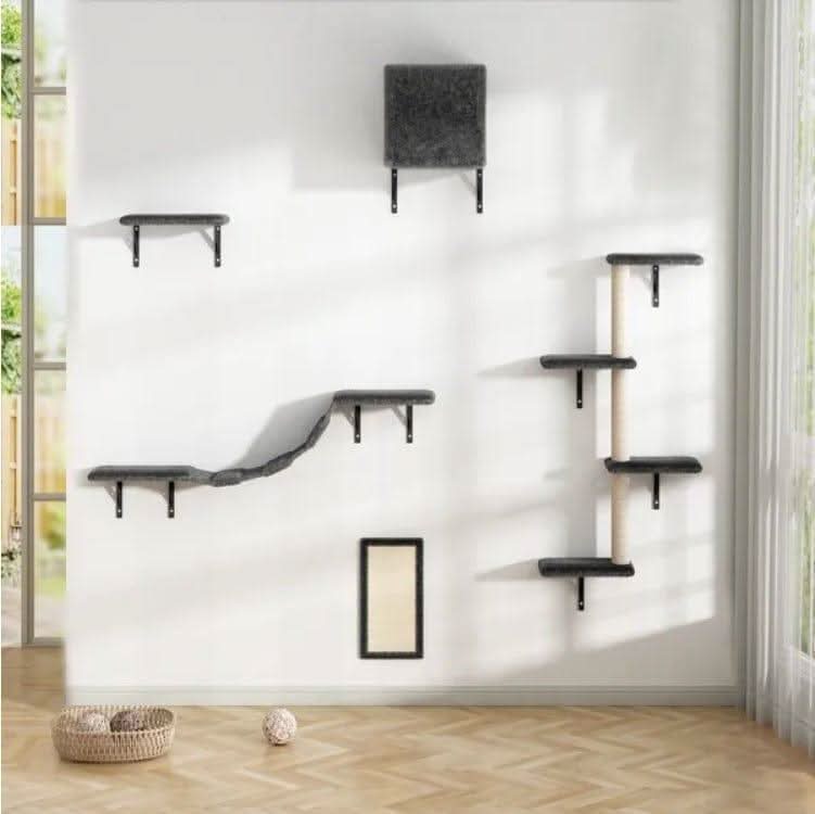 5 Pcs Wall Mounted - Pawtastic Pet Supplies