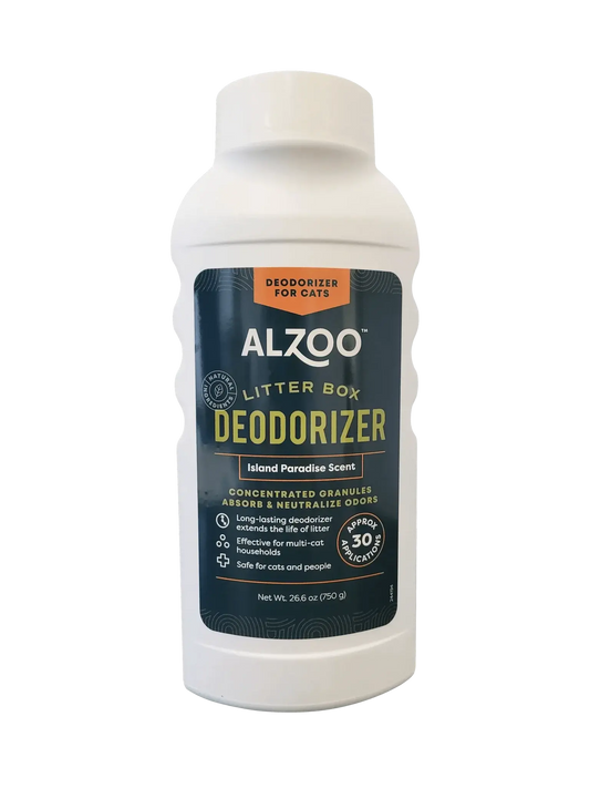 ALZOO Plant - Based Cat Litter Deodorizer Fresh Lavender, 26.6oz - Pawtastic Pet Supplies