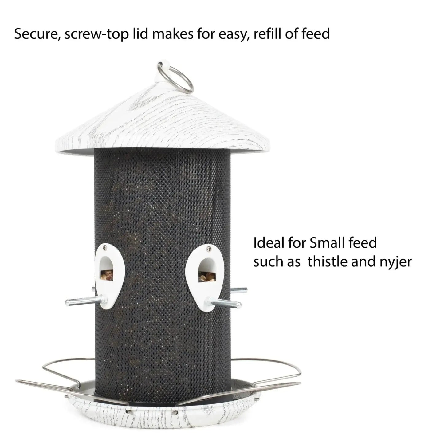 Bird Feeder Woodgrain Finish - Pawtastic Pet Supplies