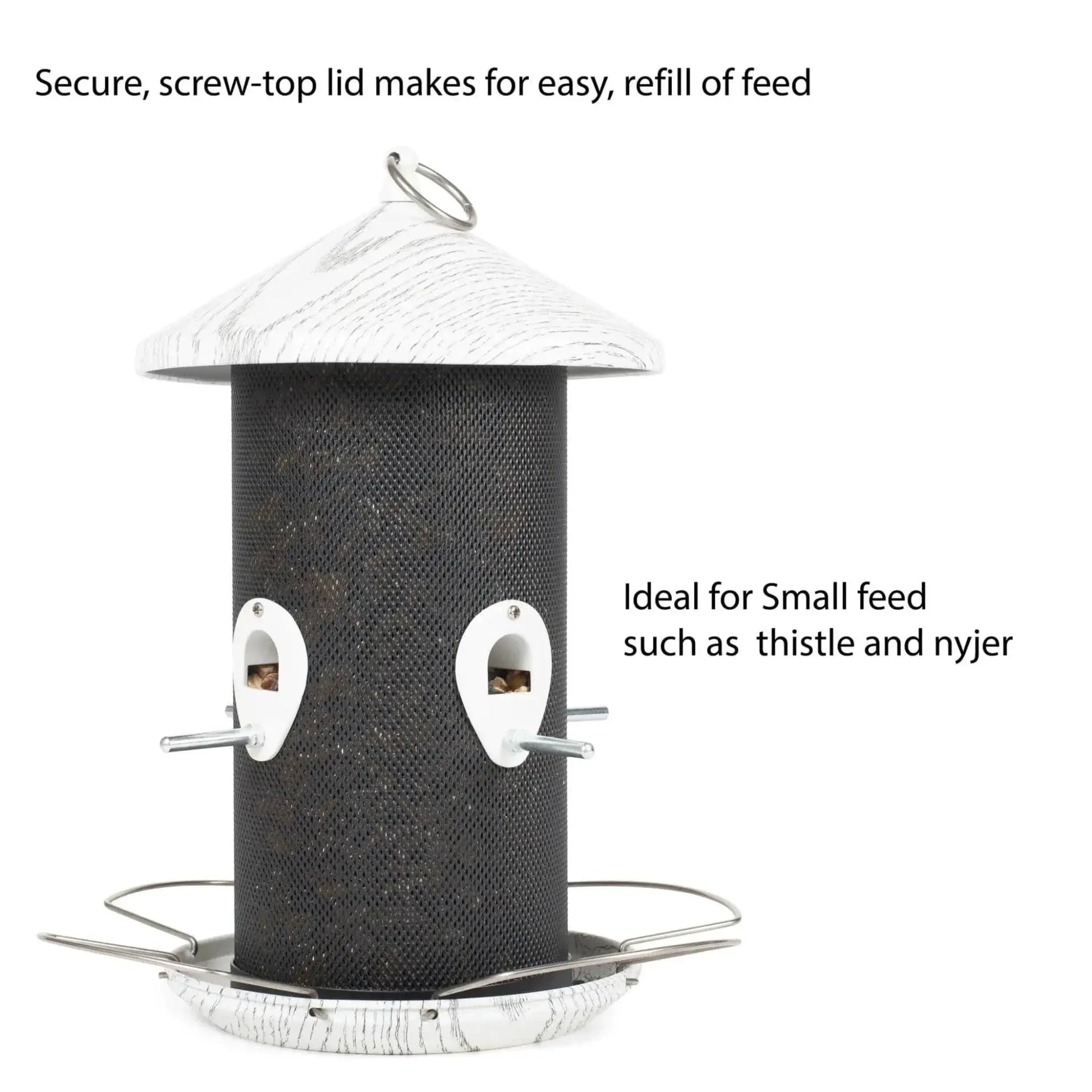 Bird Feeder Woodgrain Finish - Pawtastic Pet Supplies