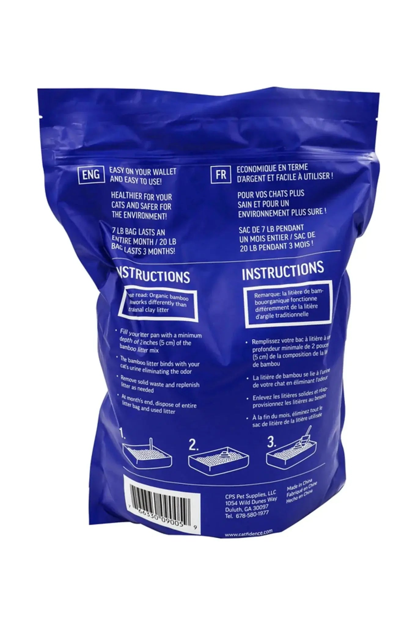 Catfidence Bamboo Cat Litter - Pawtastic Pet Supplies