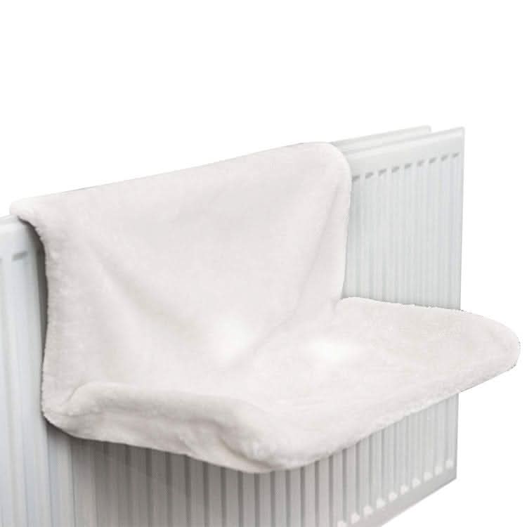 "Cozy Iron Frame Cat Radiator Hammock , Warm Plush Hanging Bed for Small Pets - Pawtastic Pet Supplies