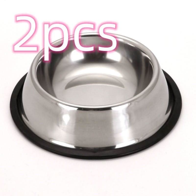 Classic Stainless Steel Bowls - Pawtastic Pet Supplies