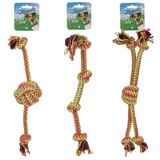 Digger's Dog Rope Toys 20 Inches Asst - Pawtastic Pet Supplies