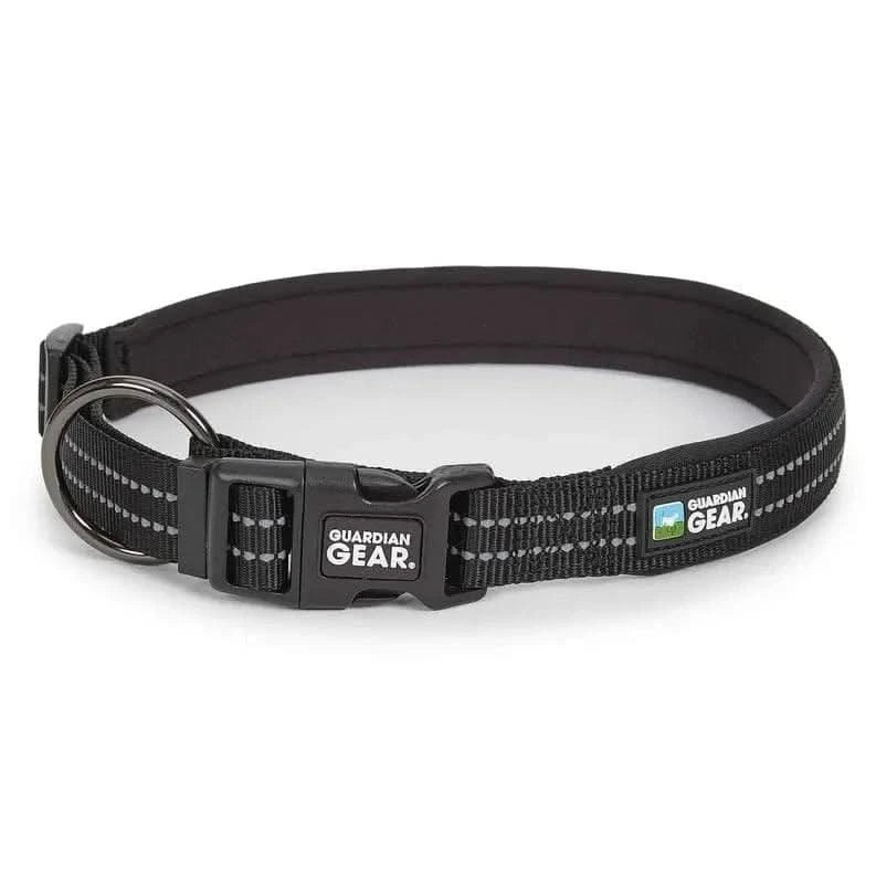 GG Reflect Nylon O - Ring Collar L Blk - Pawtastic Pet Supplies