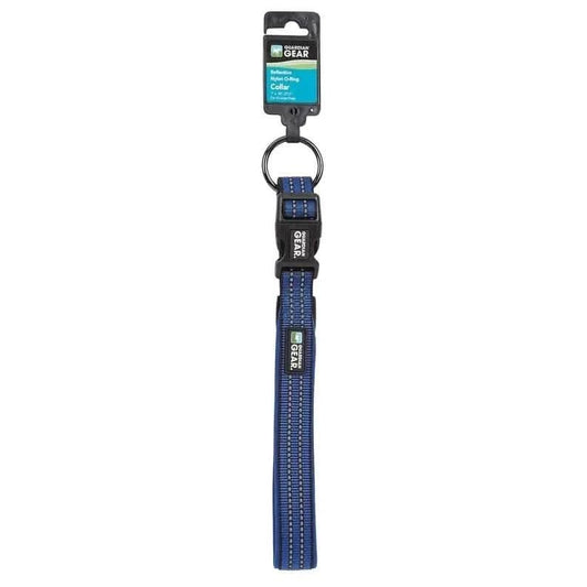GG Reflect Nylon O - Ring Collar L Blu - Pawtastic Pet Supplies