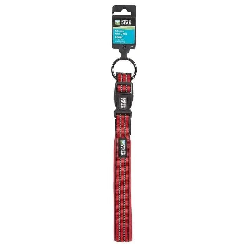 GG Reflect Nylon O - Ring Collar L Red - Pawtastic Pet Supplies