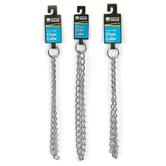 GG XLt Wt Chain Collar 12In 2mm - Pawtastic Pet Supplies