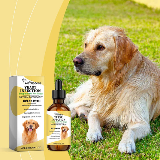 Herbal Yeast Supplement For Relieving Pet External Skin Care - Pawtastic Pet Supplies