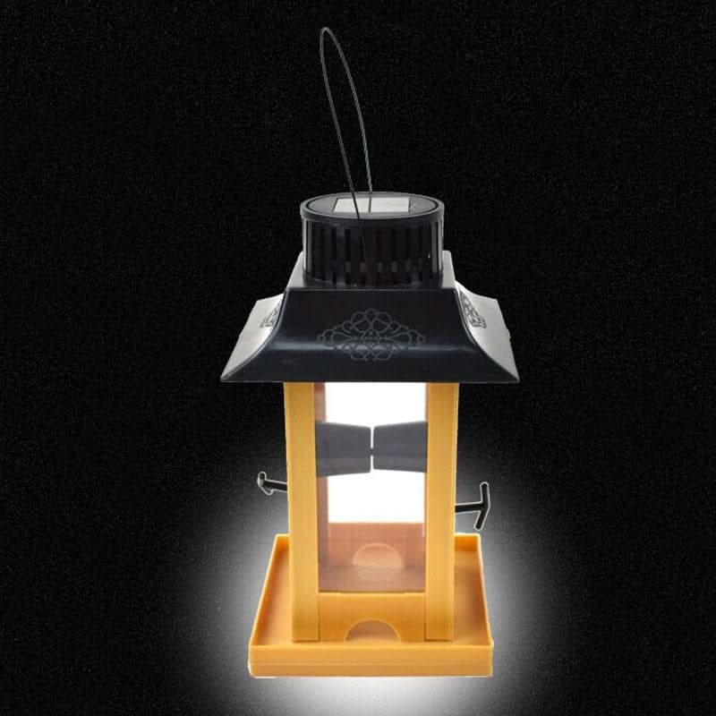 Hook type solar lamp bird feeder - Pawtastic Pet Supplies