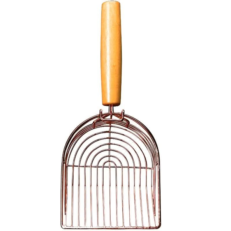 Household Fashion Simple Metal Cat Litter Scoop - Pawtastic Pet Supplies