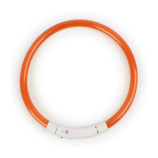 LED Luminous Silicone Collar Pet Collar - Pawtastic Pet Supplies