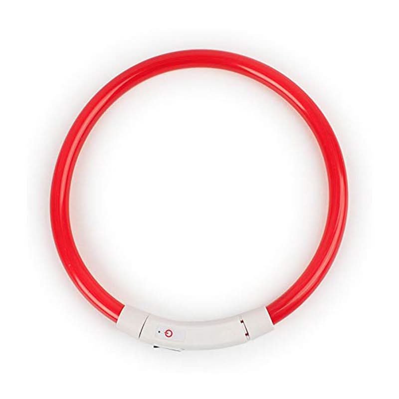LED Luminous Silicone Collar Pet Collar - Pawtastic Pet Supplies