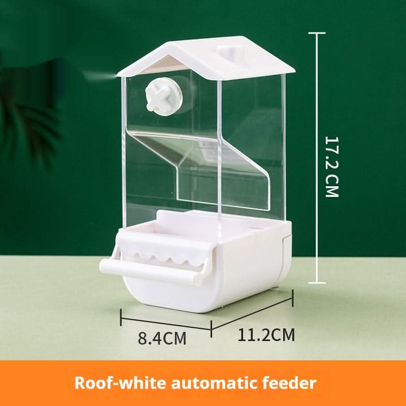 Parrot Automatic Pet Feeder Food Container - Pawtastic Pet Supplies