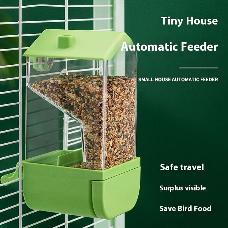 Parrot Automatic Pet Feeder Food Container - Pawtastic Pet Supplies