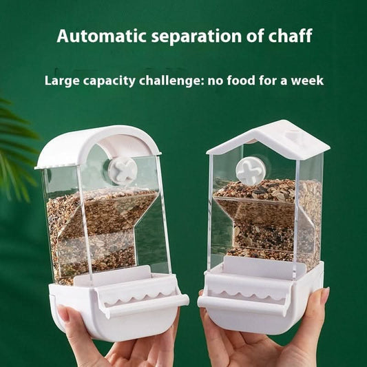 Parrot Automatic Pet Feeder Food Container - Pawtastic Pet Supplies