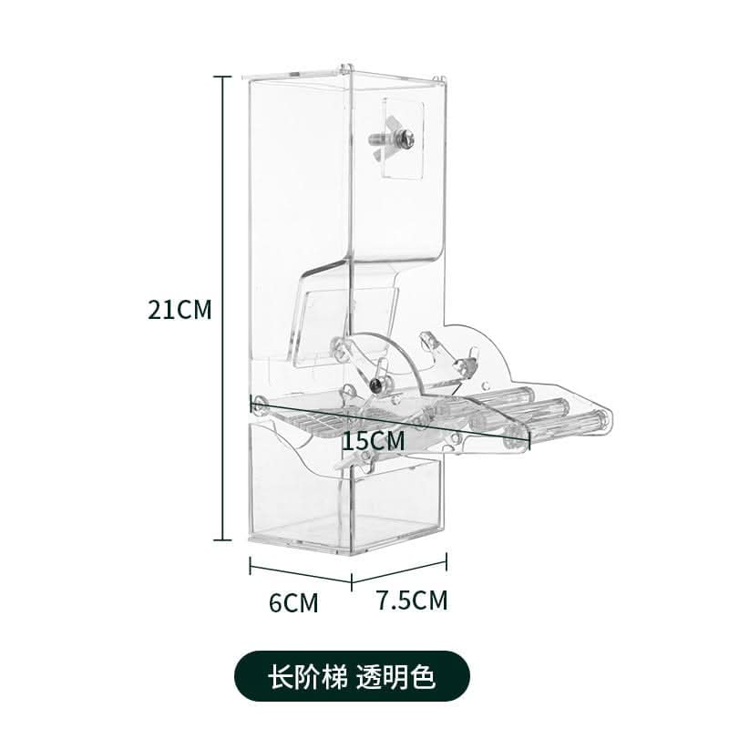 Parrot Automatic Pet Feeder Food Container - Pawtastic Pet Supplies