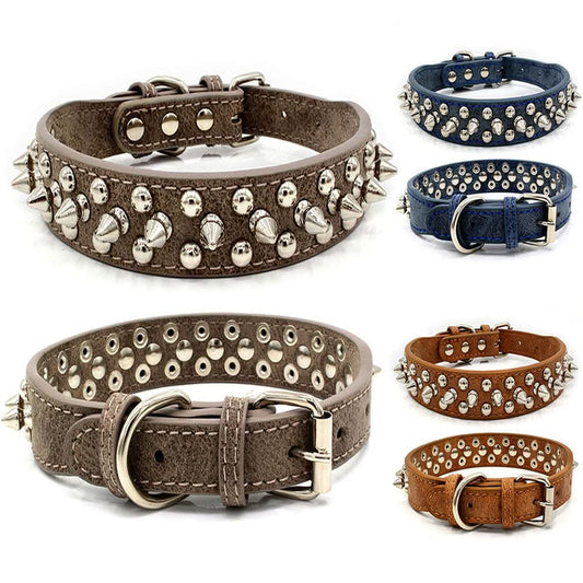 Rivet pet collar - Pawtastic Pet Supplies