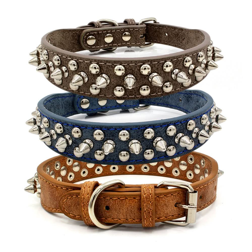 Rivet pet collar - Pawtastic Pet Supplies