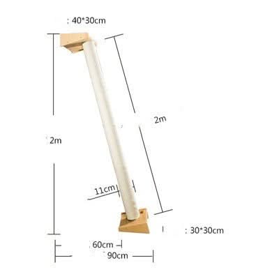 Solid Wood Large Cat Climbing Frame Cat Litter Cat Tree One Cat Shelf - Pawtastic Pet Supplies