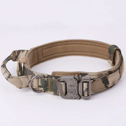 Tactical Dog Collar Adjustable Pet Collar K9 Dog Collar - Pawtastic Pet Supplies