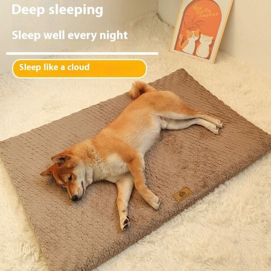 Winter Piece Pet Bed For Cats And Dogs Warm Plush - Pawtastic Pet Supplies